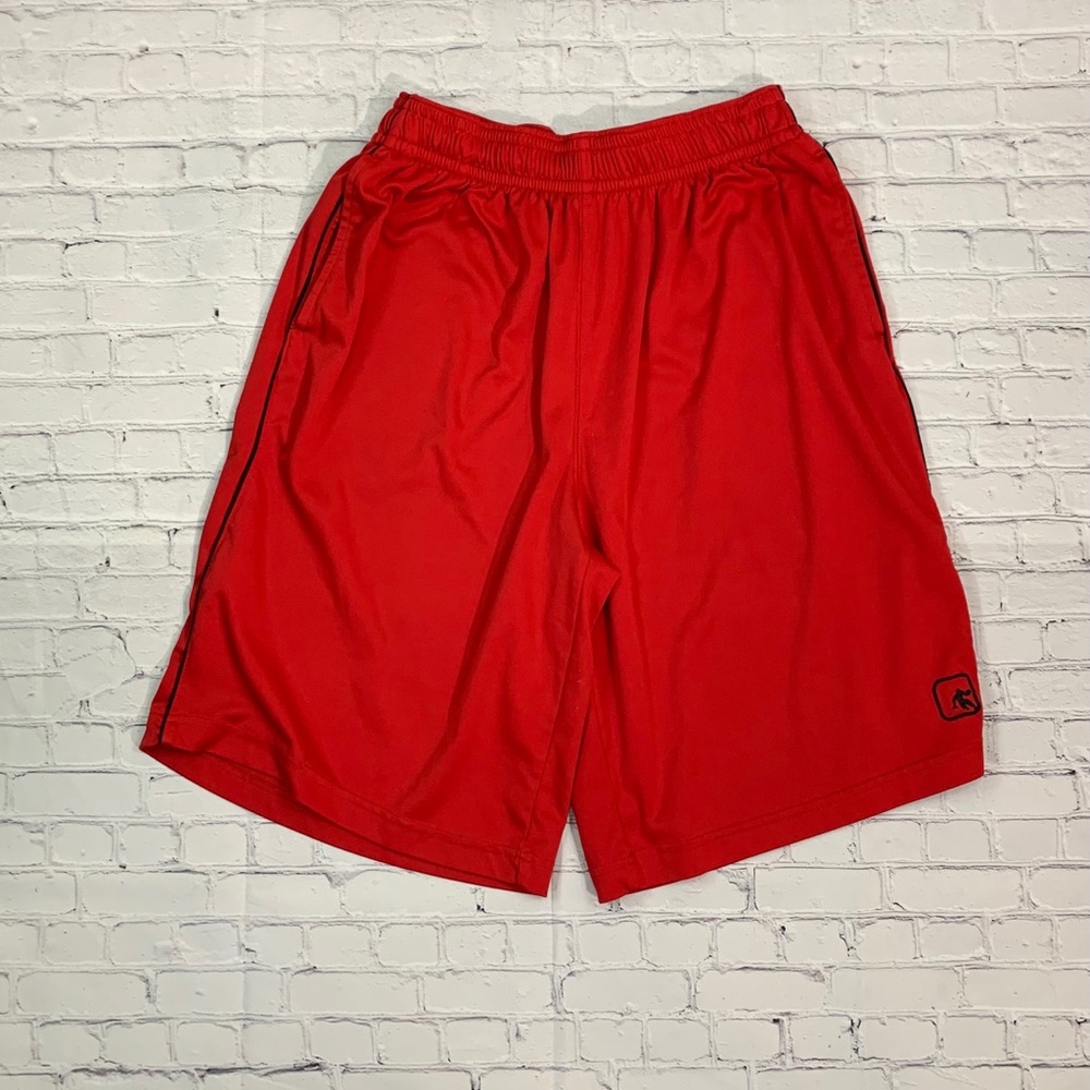 AND1 Red/Black Basketball Shorts             B1